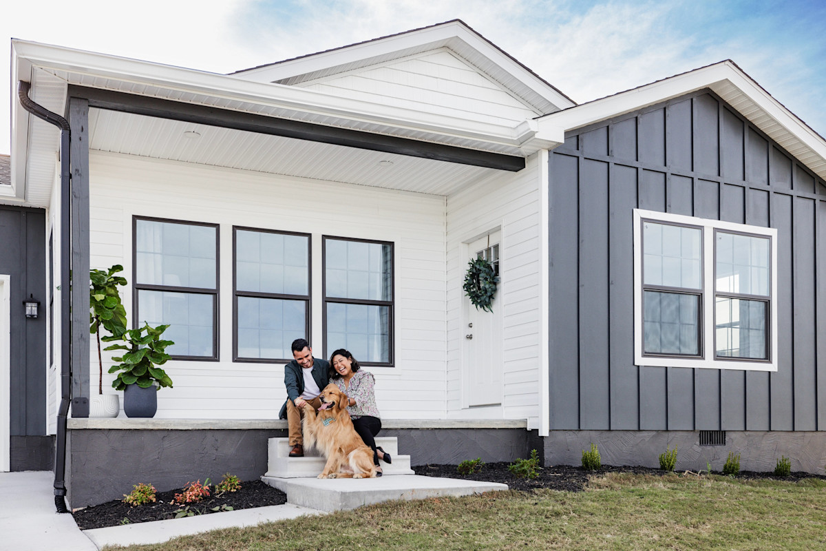 New manufactured home exterior
